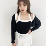 ブラック | アンサンブル カーディガン ホルターキャミ | STRIP CABARET