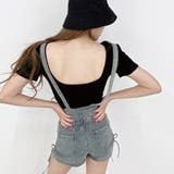 背中あきトップス パット入りトップス ミニトップス | STRIP CABARET  | 詳細画像3 