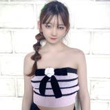 ピンク | ベアトップ チューブトップ ボーダーベアトップ | STRIP CABARET