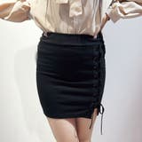 サイドレースレーシングスカート ミニタイトスカート ストレッチスカート | STRIP CABARET  | 詳細画像4 