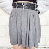 グレー | プリーツスカート ベルト付きスカート ミニスカート | STRIP CABARET 