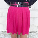 ピンク | プリーツスカート ベルト付きスカート ミニスカート | STRIP CABARET 
