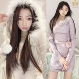 ニットワンピース パーカーワンピース ポンポン付き | STRIP CABARET  | 詳細画像1 