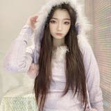 ニットワンピース パーカーワンピース ポンポン付き | STRIP CABARET  | 詳細画像9 