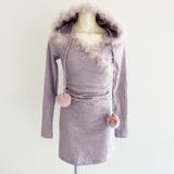 ニットワンピース パーカーワンピース ポンポン付き | STRIP CABARET  | 詳細画像14 