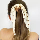 ベージュ | ヘアゴム リボン ヘアアクセサリー | STRIP CABARET