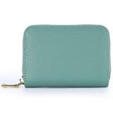 スカイブルー×ゴールド | 小銭入れ メンズ 革 | STYLE ON BAG