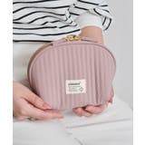 サーモンピンク | 化粧ポーチ メイクポーチ 自立 | STYLE ON BAG