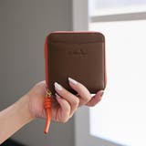 ブラウン/オレンジ | 財布 二つ折り財布 レディース | STYLE ON BAG