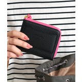 ブラック/マゼンタピンク | 財布 レディース 薄い | STYLE ON BAG