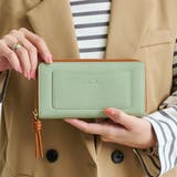 ピスタチオ/ライトブラウン | 長財布 レディース LIZDAYS | STYLE ON BAG