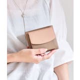 グレーベージュ/ピンクベージュ | 二つ折り財布 レディース 小銭入れ | STYLE ON BAG