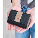 ブラック/グレーベージュ | 財布 レディース ミニ | STYLE ON BAG