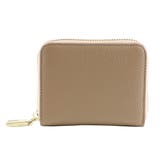 グレーベージュ×ベージュ | ミニ財布 レディース 本革 | STYLE ON BAG