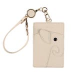 ベージュ | パスケース リール付き レディース | STYLE ON BAG