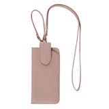 サーモンピンク/グレーベージュ | メガネケース 眼鏡ケース ストラップ付き | STYLE ON BAG