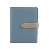 ブルーグレー/ベージュ | お薬手帳ケース おくすり手帳ケース カード入れ | STYLE ON BAG