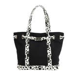 ブラック/ホワイトダルメシアン | LIZDAYS キャンバス トート | STYLE ON BAG