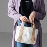 ナチュラル/ベージュ | トートバッグ キャンバス 仕切り | STYLE ON BAG