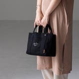 ブラック | トートバッグ キャンバス 仕切り | STYLE ON BAG