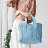 ブルーグレー | トートバッグ レディース キャンバス | STYLE ON BAG