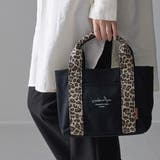 ブラック/ブラウンレオパード | ミニ トートバッグ レディース | STYLE ON BAG