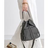 ダークグレー | LIZDAYS 巾着バッグ ショルダーバッグ | STYLE ON BAG