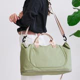 スモークカーキ | ボストンバッグ レディース 旅行 | STYLE ON BAG