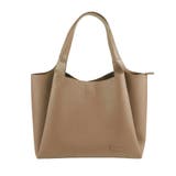 グレーベージュ | トートバッグ レディース ファスナー付き | STYLE ON BAG