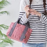 ローズ×ダークグレー | ミニ トートバッグ レディース | STYLE ON BAG