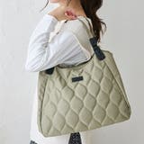カーキ/ブラック | トートバッグ レディース キルティング | STYLE ON BAG