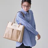 ナチュラル/グレーベージュ | トートバッグ レディース キャンバス | STYLE ON BAG