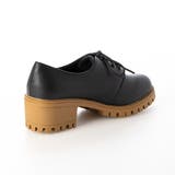 レースアップシューズ 太ヒール レザー調 | STYLEBLOCK | 詳細画像5 