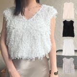 ベスト ジレ フェザーヤーン | STYLEBLOCK | 詳細画像1 