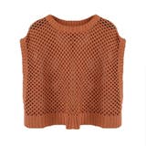 ニットベスト ショートトップス ノースリーブニット | STYLEBLOCK | 詳細画像9 