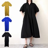 ワンピース ボリュームスリーブ 半袖 | STYLEBLOCK | 詳細画像1 