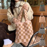 トートバッグ ショルダーバッグ ニット | STYLEBLOCK | 詳細画像1