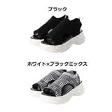 厚底サンダル スポーツサンダル ニット風 | STYLEBLOCK | 詳細画像2