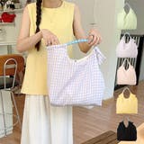 トートバッグ バッグ チェック柄 | STYLEBLOCK | 詳細画像1 