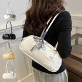 ショルダーバッグ レザー調 リボン付き | STYLEBLOCK | 詳細画像1 