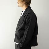 テーラードジャケット ダブルブレスト ショート丈 | Style Block MEN | 詳細画像4 