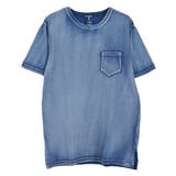 ブルー | Tシャツ カットソー クルーネック | Style Block MEN