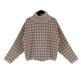 ライトベージュ | ニット セーター タートルニット | STYLEBLOCK