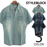 シャツ ウエスタンシャツ デニム | Style Block MEN | 詳細画像1 