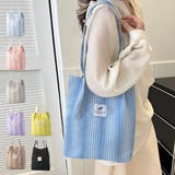 トートバッグ バッグ ストライプ | STYLEBLOCK | 詳細画像1