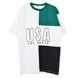 グリーン | Tシャツ カットソー クルーネック | Style Block MEN