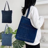 トートバッグ バッグ デニム | STYLEBLOCK | 詳細画像1