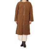 ボアコート ロングコート ノーカラー | STYLEBLOCK | 詳細画像10
