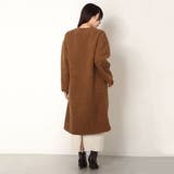 ボアコート ロングコート ノーカラー | STYLEBLOCK | 詳細画像5