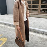 ボアコート ロングコート ノーカラー | STYLEBLOCK | 詳細画像7